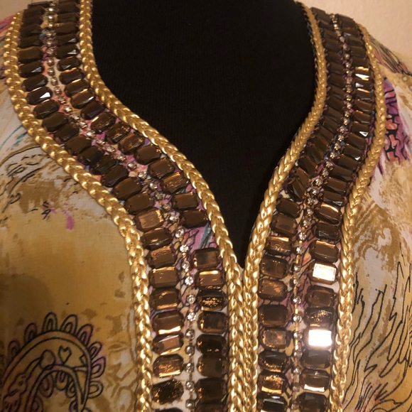 Adrienne Vittadini Gemstone Tunic or Coverup - Picture 2 of 4